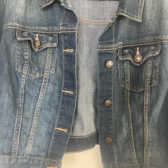 Dark blue jean jacket - Picture 5 of 7